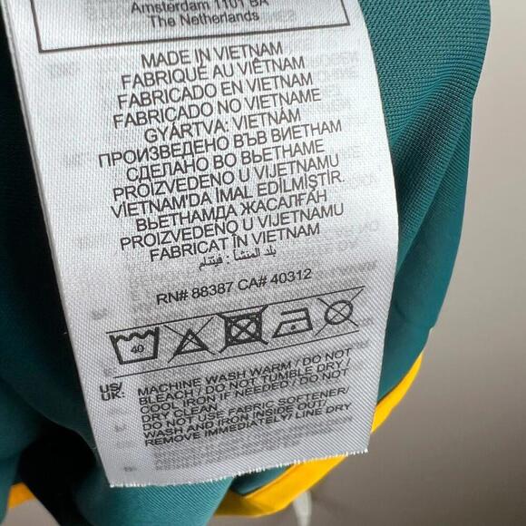 Adidas LA Galaxy 2024 Away Jersey Men's XL Green Yellow Slim Fit Herbalife MLS - Picture 3 of 7